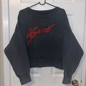 Crewneck All Saints logo sweater